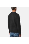 Weekend Offender Mens Black Morello Rib Crew Jumper