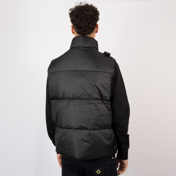 Ma.Strum Mens Black Apache Down Gilet #4