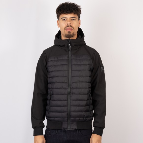 Marshall Artist Mens Black Avondale Hybrid Jacket main image