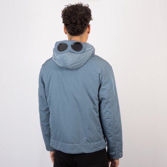 C.P. Company Mens Blue Heavy Chrome R Jacket #4