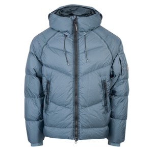 Down Shield Lens Hooded Puffer Jacket