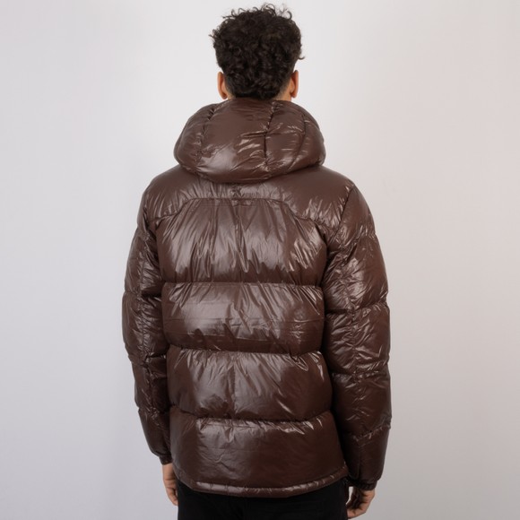 Polo Ralph Lauren Mens Brown Gorham Glossed Down Jacket #4