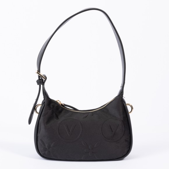 Valentino Bags Womens Black Samba Velvet Shoulder Bag #3