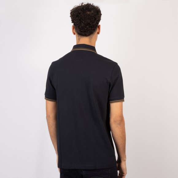 Fred Perry Mens Blue Twin Tipped Polo Shirt #4