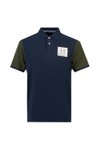 Hackett Mens Blue Heritage Union Jacket Polo Shirt