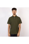 Hackett Mens Green Heritage Small Logo Polo Shirt