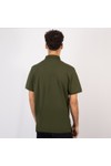 Hackett Mens Green Heritage Small Logo Polo Shirt