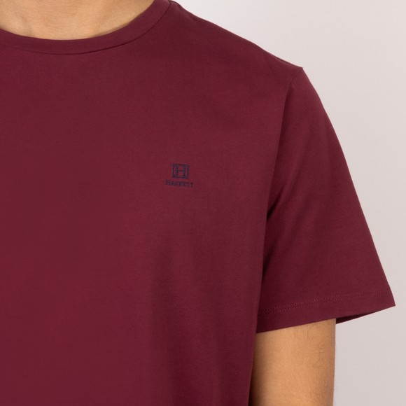 Hackett Mens Red Heritage Small Logo T-Shirt main image