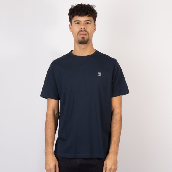 Hackett Mens Blue Heritage Small Logo T-Shirt main image