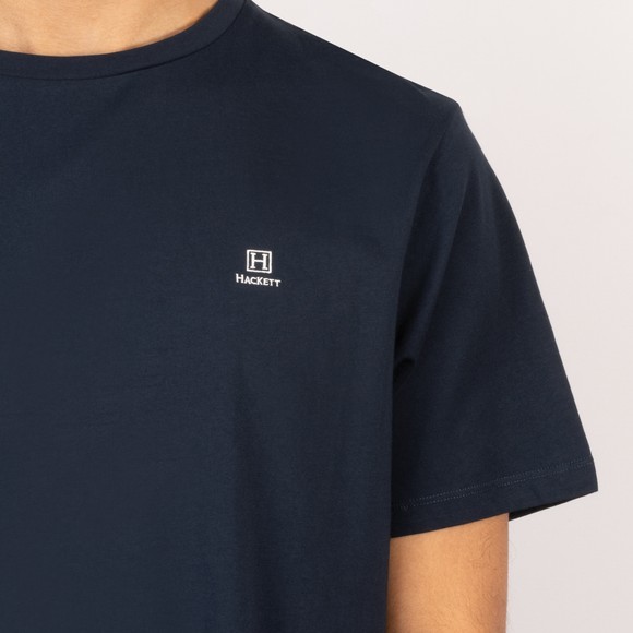 Hackett Mens Blue Heritage Small Logo T-Shirt main image
