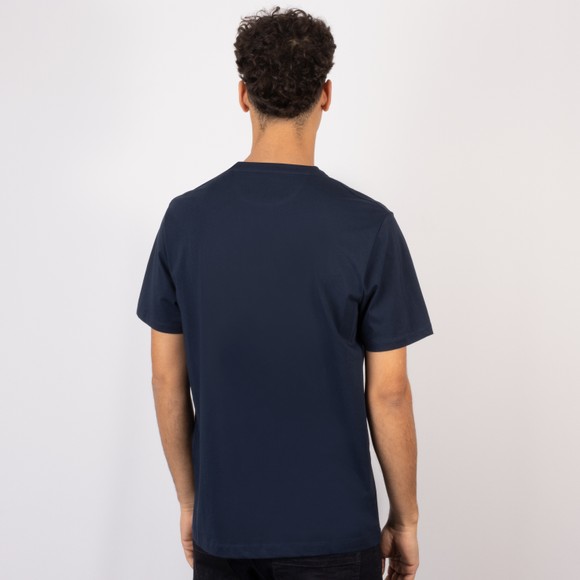 Hackett Mens Blue Heritage Small Logo T-Shirt main image