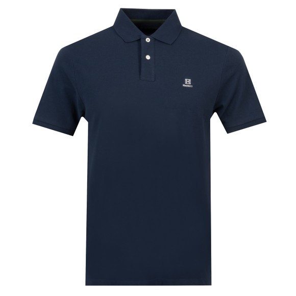 Hackett Mens Blue Heritage Small Logo Polo Shirt main image