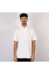 Hackett Mens Off-White Heritage Small Logo Polo Shirt