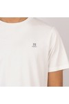 Hackett Mens Off-White Heritage Small Logo T-Shirt