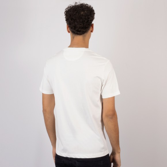 Hackett Mens Off-White Heritage Small Logo T-Shirt main image