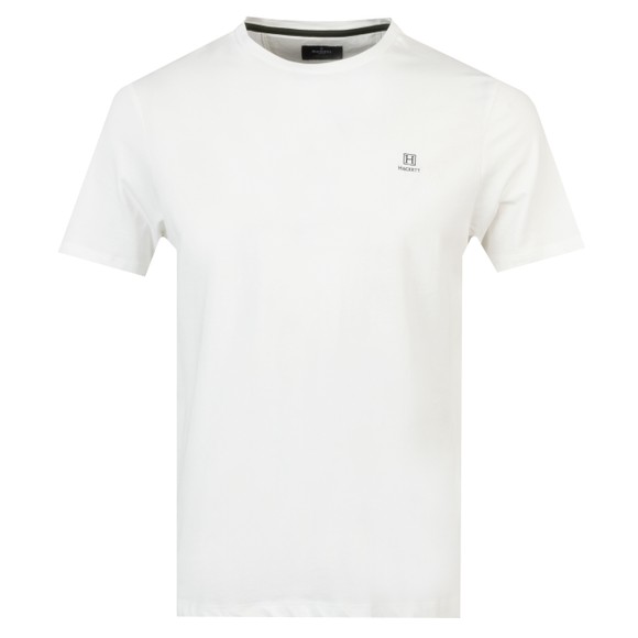 Hackett Mens Off-White Heritage Small Logo T-Shirt main image
