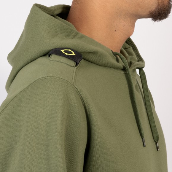Ma.Strum Mens Green Overhead Hoody #3