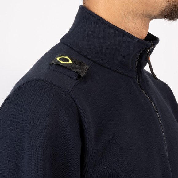 Ma.Strum Mens Blue Training 1/4 Zip Sweatshirt #3