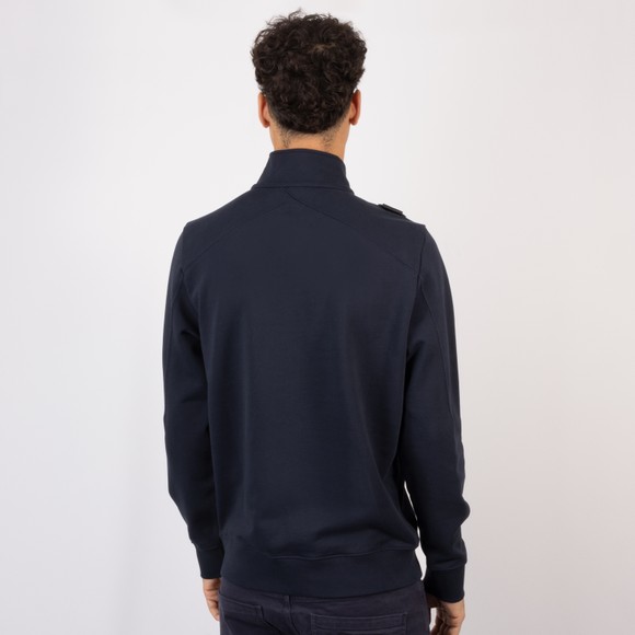 Ma.Strum Mens Blue Training 1/4 Zip Sweatshirt #4