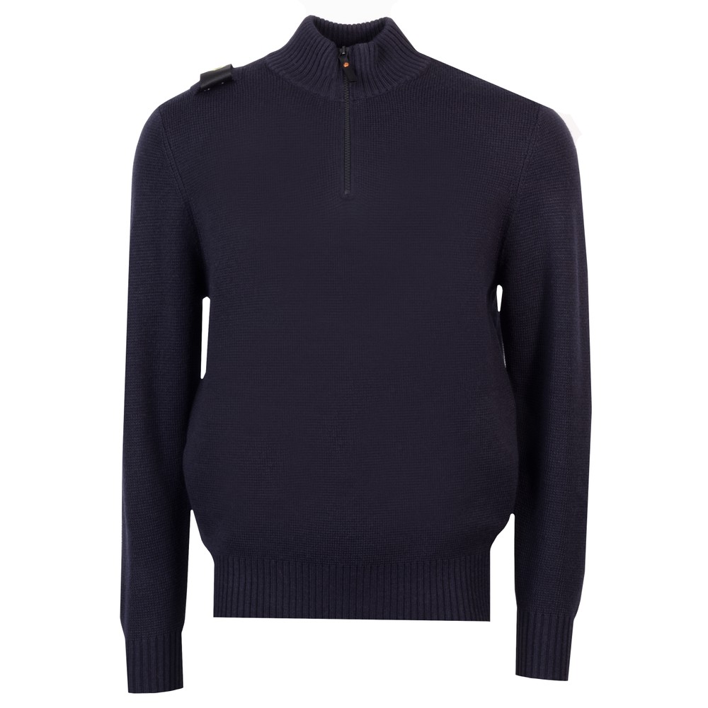 Sarl Knitted Half Zip Jumper