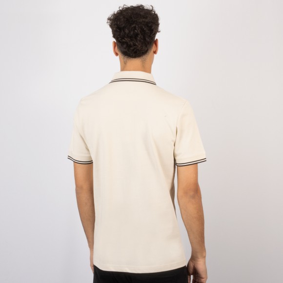 Pretty Green Mens Beige Rayner Polo main image