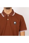 Pretty Green Mens Red Rayner Polo