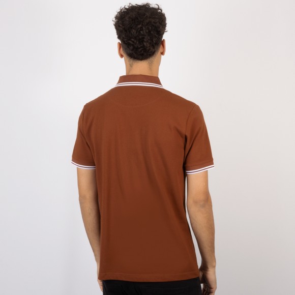 Pretty Green Mens Red Rayner Polo main image
