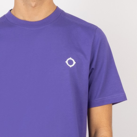 Ma.Strum Mens Blue Icon T Shirt #3
