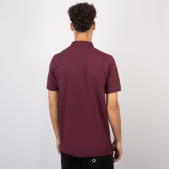 Ma.Strum Mens Red Pique Polo Shirt #4