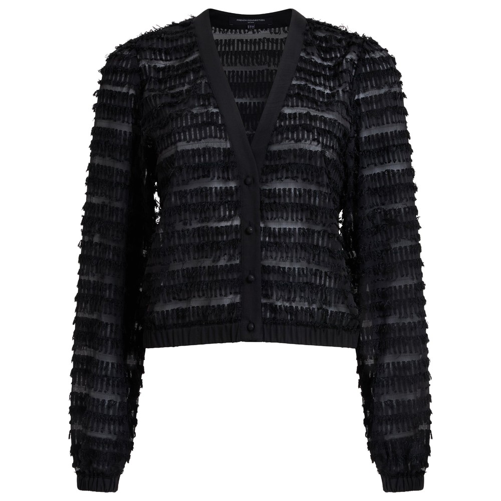Alana Textured Chiffon Blouse