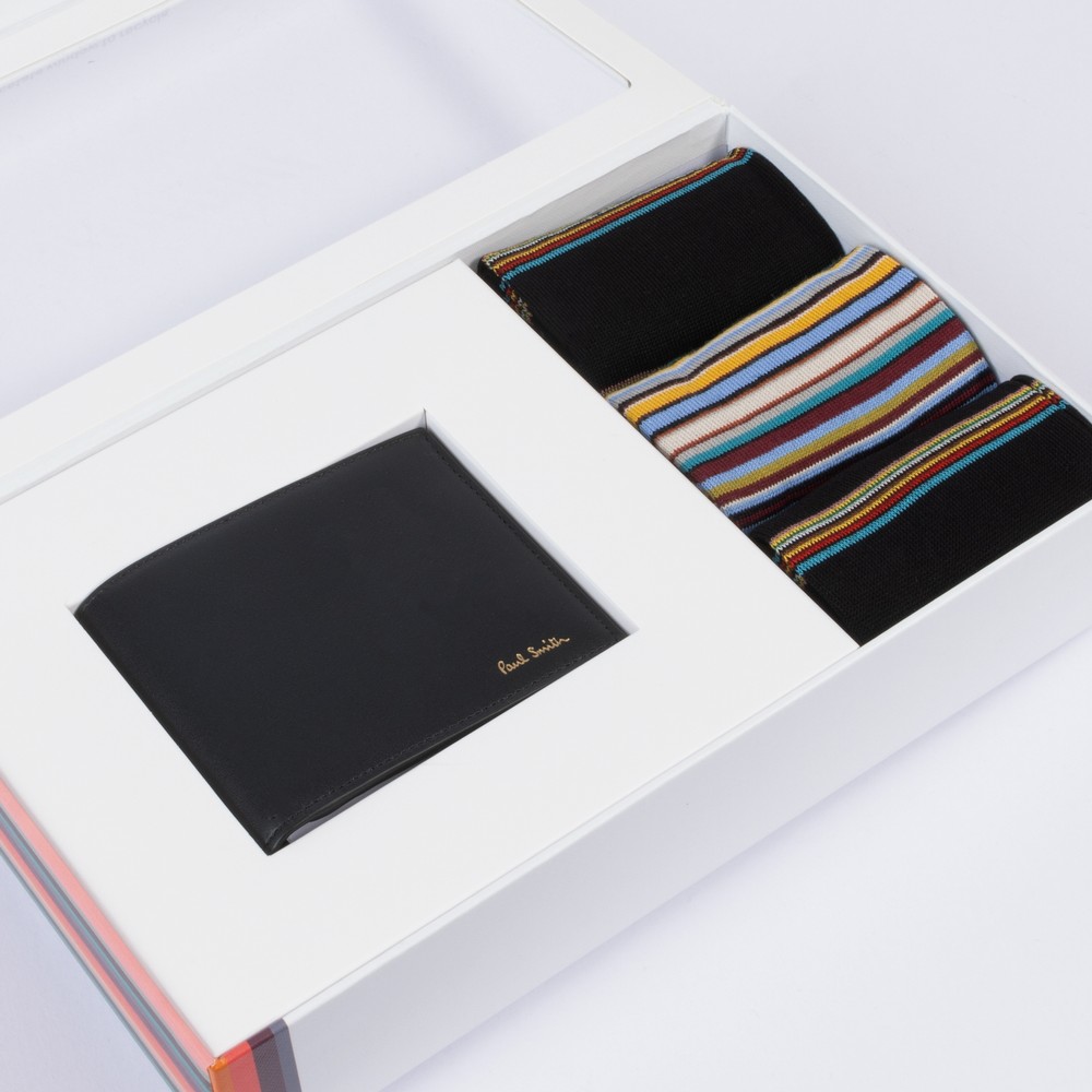 Wallet And Socks Gift Set