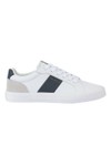Hackett Mens White Blake Handles Leather Trainer