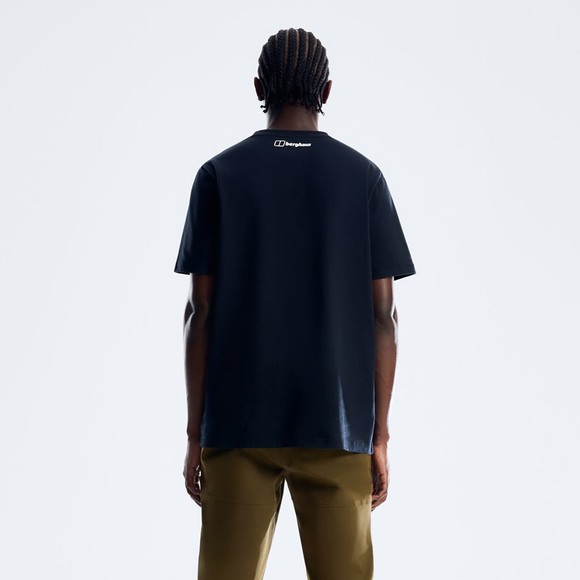 berghaus Mens Black Blockmorph Essential T-Shirt #3