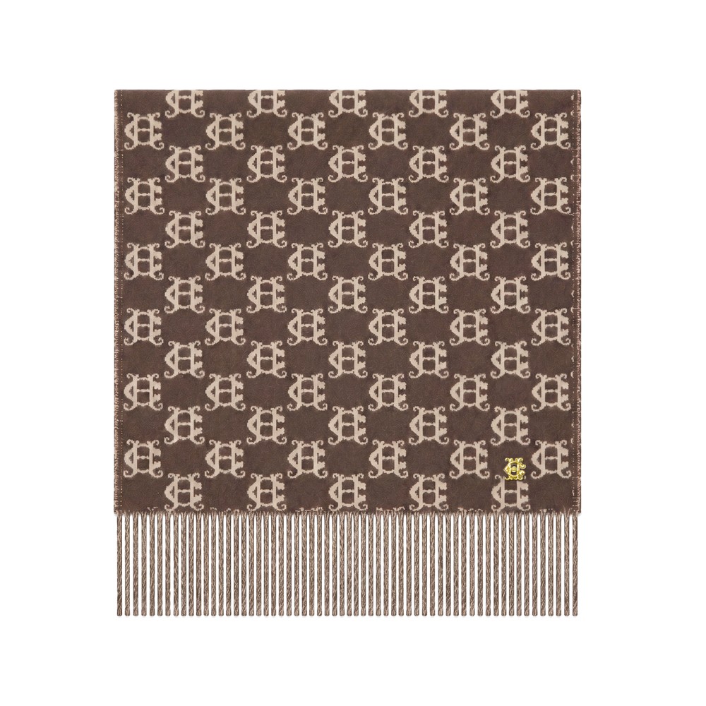Heraldic Monogram Scarf