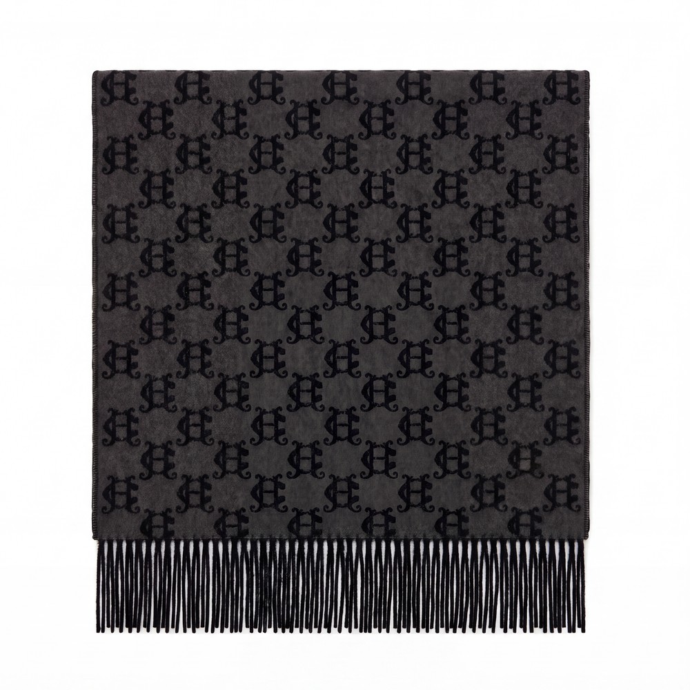 Heraldic Monogram Scarf