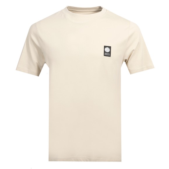 Pretty Green Mens Beige Sinclair T-Shirt main image