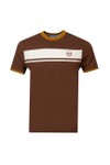 Sergio Tacchini Mens Brown Master T-Shirt
