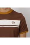 Sergio Tacchini Mens Brown Master T-Shirt