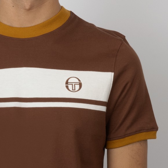 Sergio Tacchini Mens Brown Master T-Shirt main image