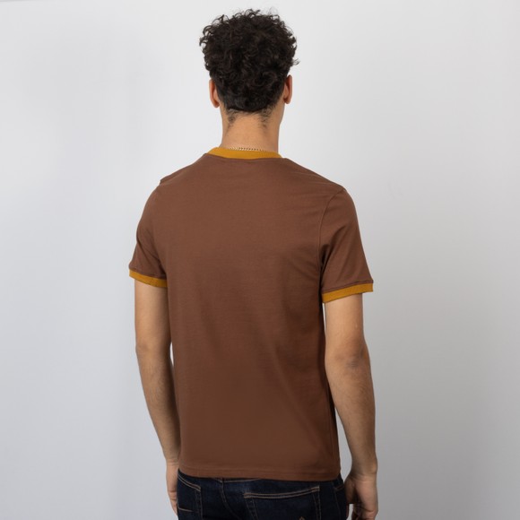 Sergio Tacchini Mens Brown Master T-Shirt main image