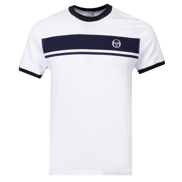Sergio Tacchini Mens White Master T-Shirt