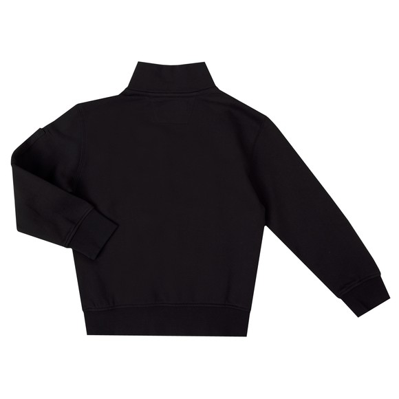 C.P. Company Undersixteen Boys Black Lens Half Zip Sweatshirt #3