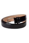 Huxley Tanner Mens Black Cruyff 35mm Polished Belt