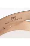Huxley Tanner Mens Green 40mm Johnson Mottled Belt