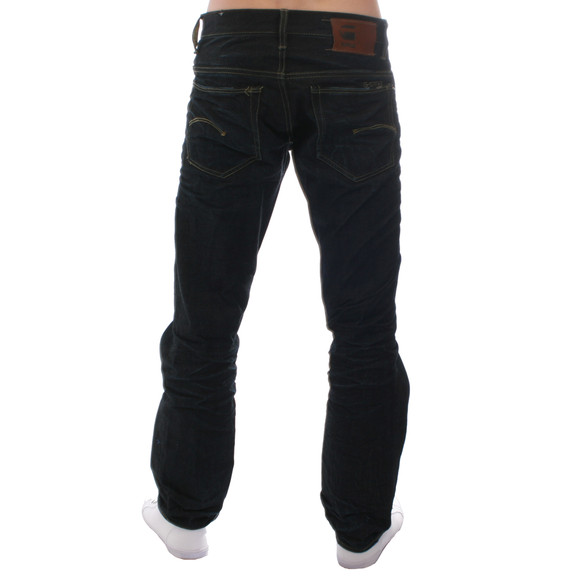 G-Star Mens Blue G-Star  3301 Kruce 3D Raw Straight Jean main image