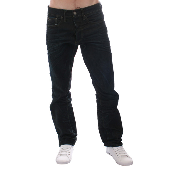 G-Star Mens Blue G-Star  3301 Kruce 3D Raw Straight Jean main image