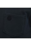 Pretty Green Mens Blue Pretty Green Chest Badge With Pocket Navy Polo
