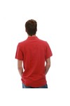 Pretty Green Mens Red Pretty Green Chest Badge With Pocket Chilli Polo