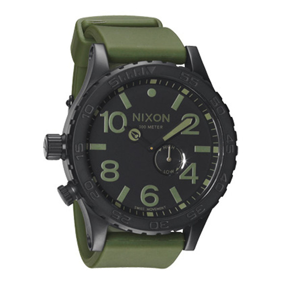 Nixon 51-30 Matte Black Surplus