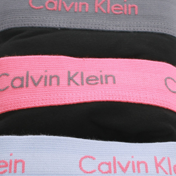 Calvin Klein Jeans Mens Multicoloured Calvin Klein Trunks 3 Pack Grey/Pink/Sky main image